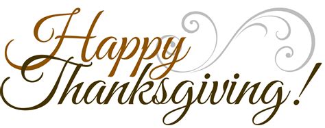 happy thanksgiving png transparent